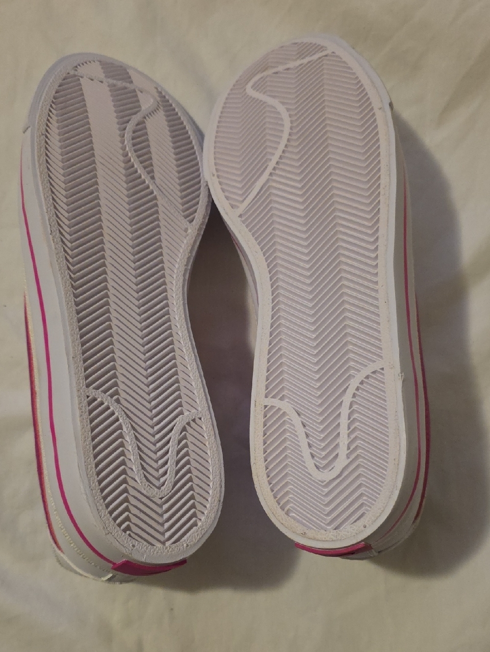 Nike Court Legacy White/laser Fuchsia Big Girls 6.5/Womens 8 - Picture 6 of 12